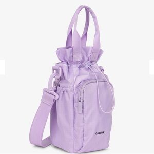 NWT Calpak Lilac Water Bottle Holder